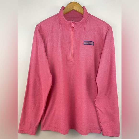 Vineyard Vines Lightweight Edgartown Striped Shep Shirt Sailors Red Men's Sz M - Picture 1 of 8
